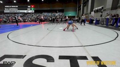 150 lbs Round Of 16 - Arielle Zeidler, Pindrops vs Ella Aspinwall, Salem Elite Mat Club
