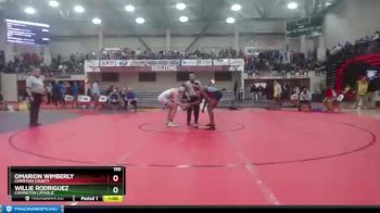 190 lbs Cons. Round 2 - Willie Rodriguez, Covington Catholic vs Omarion Wimberly, Christian County