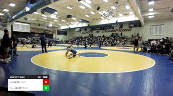 141 lbs Quarterfinal - Jace Roller, Bixby (OK) vs Gavin Bauder, Buchanan
