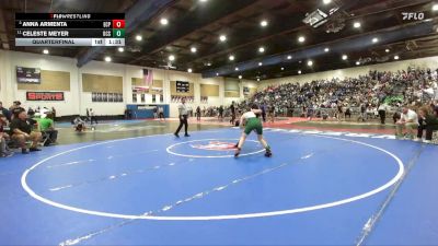 120 Girls Quarterfinal - Anna Armenta, El Capitan vs Celeste Meyer, Oceanside