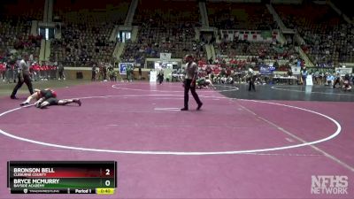 1A-4A 138 Cons. Round 3 - Bronson Bell, Cleburne County vs Bryce Mcmurry, Bayside Academy