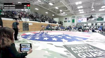 120 lbs Placement Matches (8 Team) - Brody Gossen, West Central vs Myles Kettwig, Harrisburg