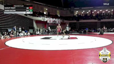 138 lbs Semifinals (8 Team) - Saben Batten, BLACKWELL vs OAKLEY PRATT, HINTON