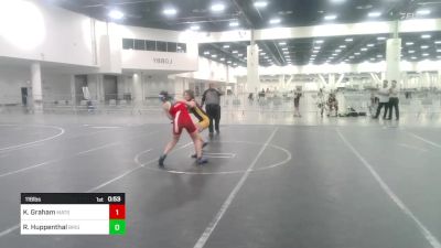 116 lbs 3rd Place - Kailey Graham, Matsu Matmen vs Ryland Huppenthal, Brighton WC