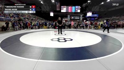 110 lbs Champ. Rd Of 64 - Brooklynn Huggins, OK vs Rachel Hayes, SC