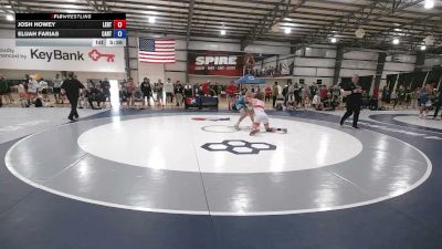 70 kg Cons. Rd Of 128 - Josh Howey, Lake Erie Regional Training Center vs Elijah Farias, Castleton RTC