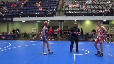 132 lbs Cons. Quarters - River Lilly, Franklin Wrestling Club vs William Coleman, GRIT Athletics Wrestling Club