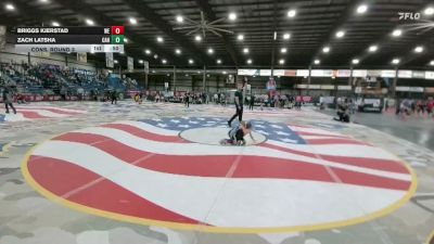 65 lbs Cons. Round 3 - Zach Latsha, Canistota vs Briggs Kjerstad, Wall Eagles