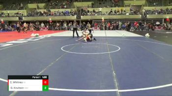 95 lbs Quarterfinal - Grant Knutson, Outlaw Wrestling Club vs Chase Whitney, Scoring Edge