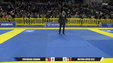 Matthew Justice Velez vs Ryan Michael Goodman 2025 Pan IBJJF Jiu-Jitsu No-Gi Championship