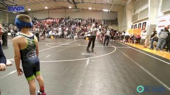 52 lbs Quarterfinal - Samuel Bisbee, Springdale Youth Wrestling Club vs Kaiden Candy, Sperry Wrestling Club