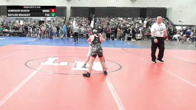 70-B lbs Round Of 16 - Jameson Busch, Warhawks Wrestling Inc. vs Baylor Bradley, Pottsgrove