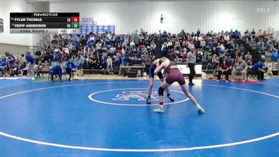 106 lbs Cons. Round 3 - Tyler Thomas, East Central High School vs Tripp Anderson, Ocean Springs