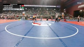 135 lbs Cons. Round 2 - Halley House, Cheyenne East vs Nalani Jordan, Powell