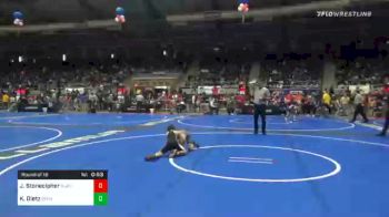 70 lbs Prelims - Jack Stonecipher, Black Fox OK vs Keaton Dietz, Standfast Wrestling