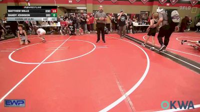 80 lbs Consi Of 8 #2 - Gatlin Earp, Chandler Takedown Club vs Ayiden Gooding, Miami