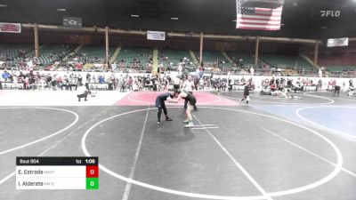 114 lbs Quarterfinal - Eli Estrada, Martinez School Of Wrestling vs Isaac Alderete, NM Beast