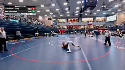 138 lbs 3rd Place Match - Fidel Villegas, Conroe Oak Ridge vs Vincent Allen, Conroe Grand Oaks