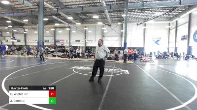 116 lbs Quarterfinal - David Wiehle, Mat Demon WC vs Jesse Conn, Illinois Valley YW