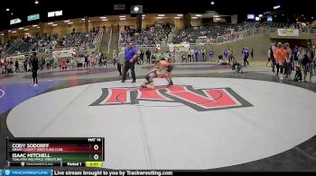 88 lbs 5th Place Match - Cody Sodorff, Grant County Wrestling Club vs Isaac Mitchell, Tualatin Wolfpack Wrestling