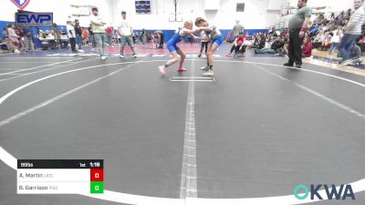 85 lbs Semifinal - Alice Martin, Little Axe Takedown Club vs Blakeleigh Garrison, Piedmont