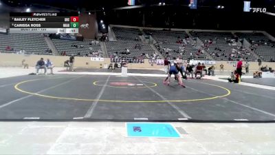 120 lbs Cons. Round 2 - Bailey Fletcher, George Rogers Clark vs Carissa Ross, North Hardin