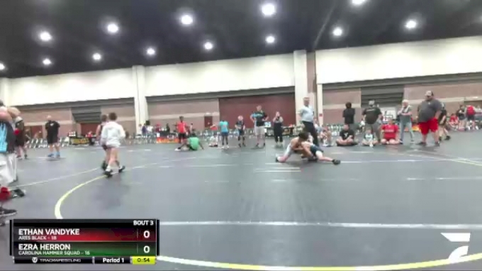 82 lbs Placement (4 Team) - Ezra Herron, Carolina Hammer Squad vs Ethan ...