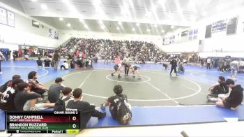 150 lbs Champ. Round 2 - Donny Campbell, Valley View High School vs Brandon Buzzard, Friendly Hills Wrestling Club