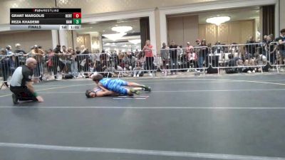 88 lbs Final - Grant Margolis, Ocrtc vs Reza Khademi, Daniel Cormier Wr Ac