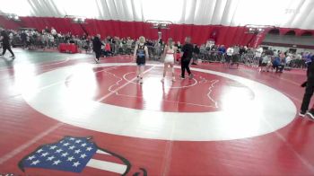 125 lbs Quarterfinal - Madilyn Peach, Team Nazar Training Center vs Izzie Evitch, Ringers Wrestling Club