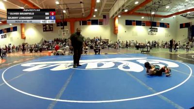 49 lbs Round 2 - Oliver Brumfield, Reaper Wrestling Club vs Gilbert Lomasney, Alleghany Area Wrestling