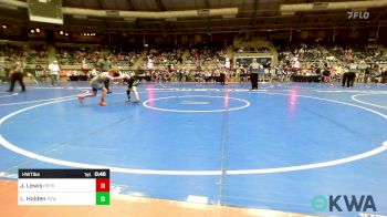 Quarterfinal - Jason Lewis, Pryor Tigers vs Leland Holden, Ponca City Wildcat Wrestling