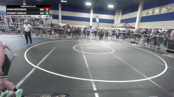 77 lbs Consi Of 4 - Ryan Hotchkiss, Durham Elite vs Everett Kreiley, Gold Rush Wr Ac