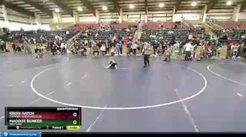 55 lbs Quarterfinal - Kroix Hatch, Fremont Wrestling Club vs Maddox Bunker, Westlake