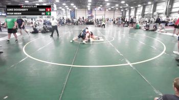 170 lbs Round Of 16 - Luke Dougherty, Triumph Elite vs Ryan Meier, Doughboy Black