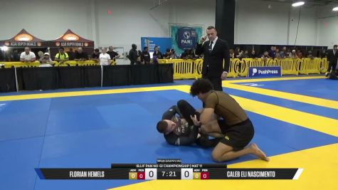 Caleb Eli Nascimento vs Florian Hemels 2026 Pan IBJJF Jiu-Jitsu No-Gi Championship
