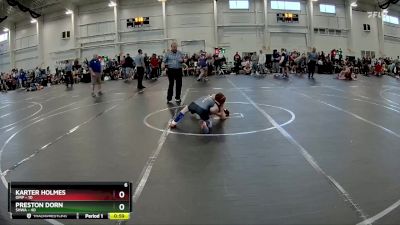 84 lbs Round 2 (10 Team) - Preston Dorn, SHWA vs Karter Holmes, OMP