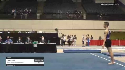 Gabe Fry - Floor, Gym-Jester Gymnastics Inc. - 2021 USA Gymnastics Development Program National Championships