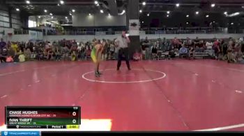 113 lbs Round 3 (8 Team) - Ivan Thrift, GREAT BRIDGE WC vs Chase Hughes, HANOVER HAWKEYE/RIVER CITY WC