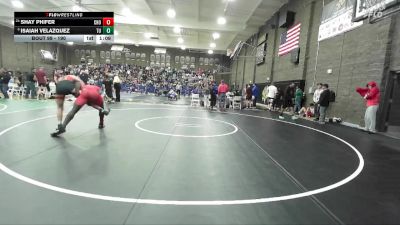 190 lbs Champ. Round 2 - Shay Phifer, Chowchilla vs Isaiah Velazquez, Tulare Union