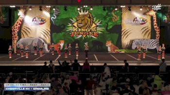CheerVille NV - Gremlins [2025 L1.1 Tiny - PREP Day 1] 2025 ASC King of the Jungle Nashville Showdown