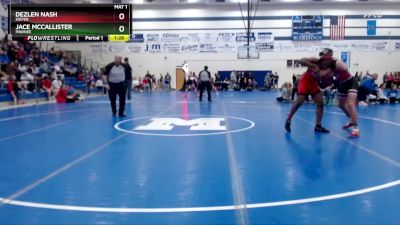 157 lbs Cons. Round 3 - Jace McCallister, Pawnee vs Dezlen Nash, Kiefer