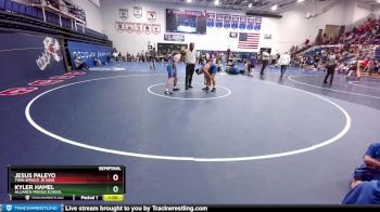 145 lbs Semifinal - Kyler Hamel, Alliance Middle School vs Jesus Paleyo, Twin Spruce Jr High