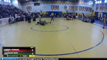 138 lbs Champ. Round 1 - Gabriel Ferreira, Heritage vs Anderson Heap, Attack