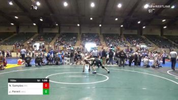 115 lbs Prelims - Nicholas Samples, Complex Training Center vs Jace Parent, Level Up