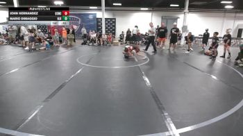 56 lbs Round 1 (6 Team) - John Hernandez, Capital City WC vs Mario DiMaggio, NJ Squeeze