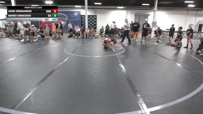 56 lbs Round 1 (6 Team) - John Hernandez, Capital City WC vs Mario DiMaggio, NJ Squeeze
