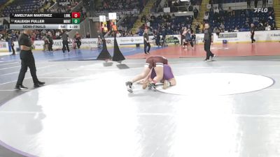 235 lbs Semifinal - Amelyiah Martinez, Lowell vs Kaleigh Fuller, Montachusett