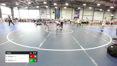 126 lbs Rr Rnd 1 - Kade Kluce, Prestige Worldwide vs Steven Willis, Warehouse Warriors