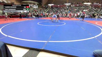 138 lbs Champ. Round 1 - Caddo Gilmore, Team Conquer Wrestling vs Max Earnhart, Conway High School Wrestling